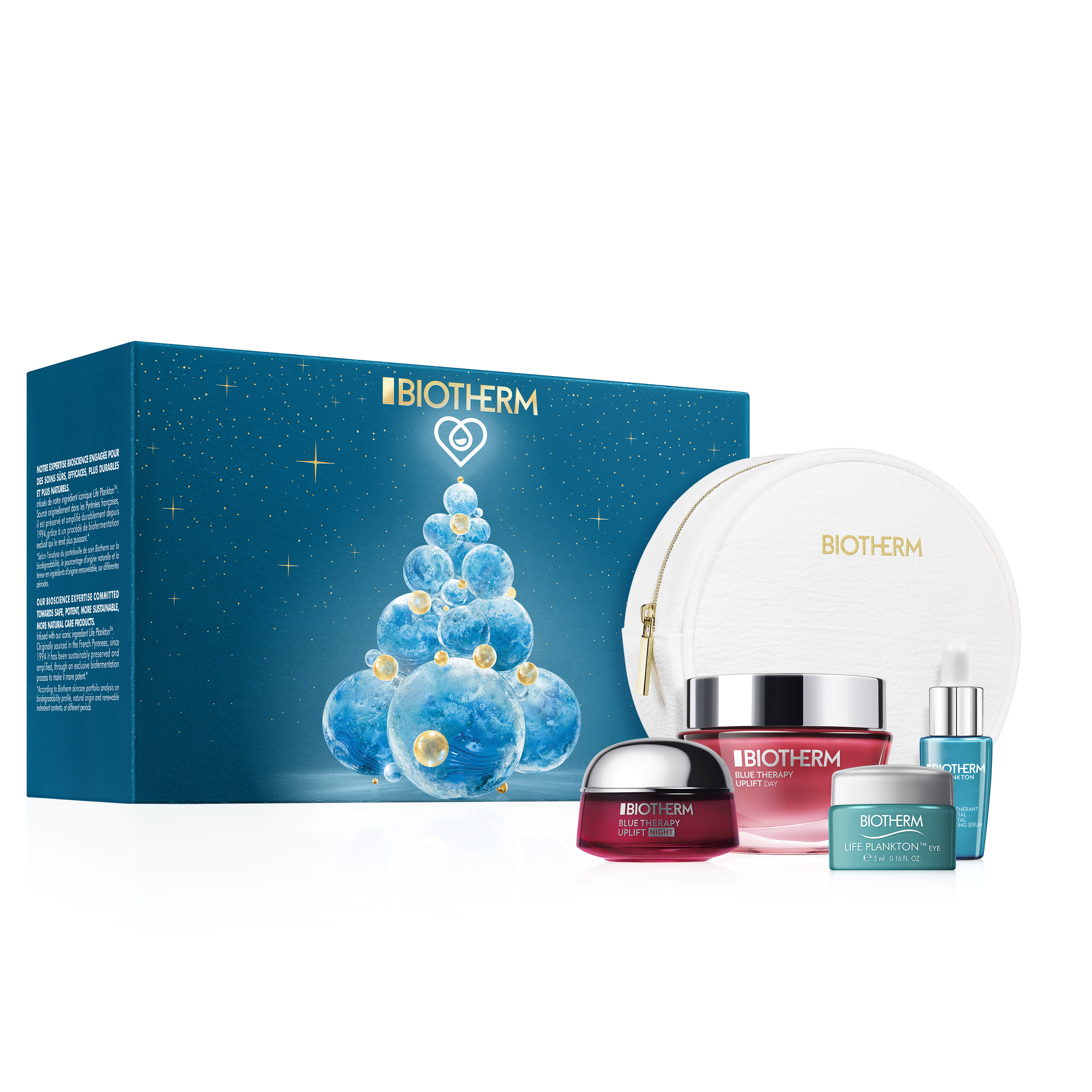 cream Biotherm red NK | uplift Blue day set holiday therapy algae -