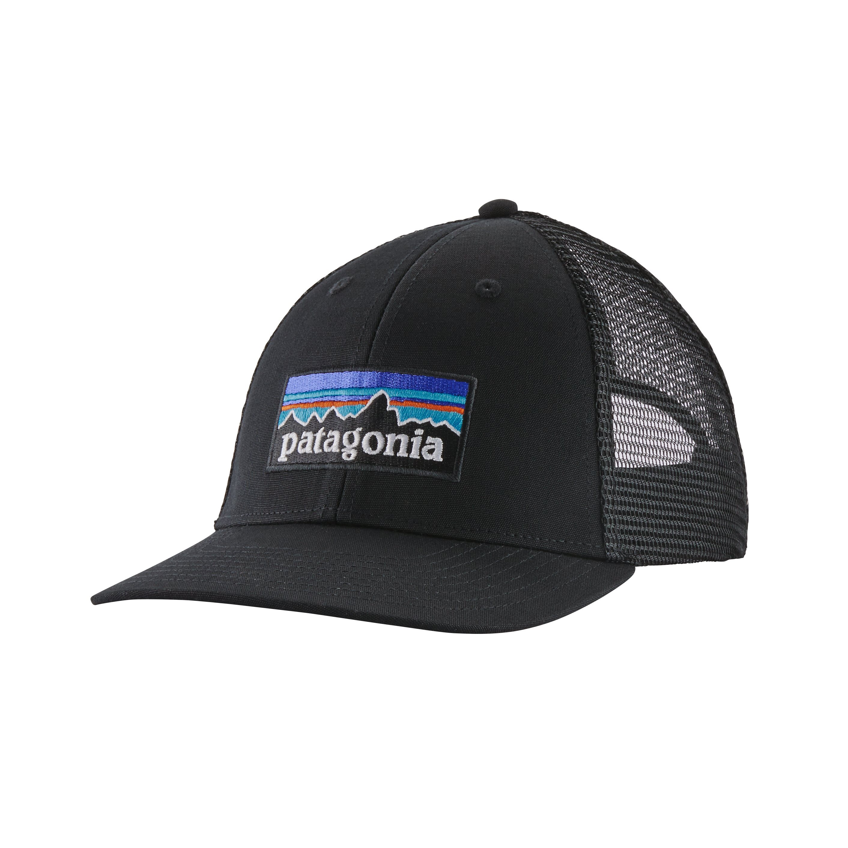 Patagonia - Keps p-6 logo lopro trucker hat svart | NK