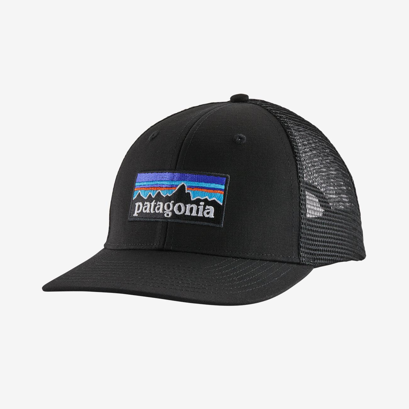 Patagonia - Keps p-6 logo trucker hat svart | NK