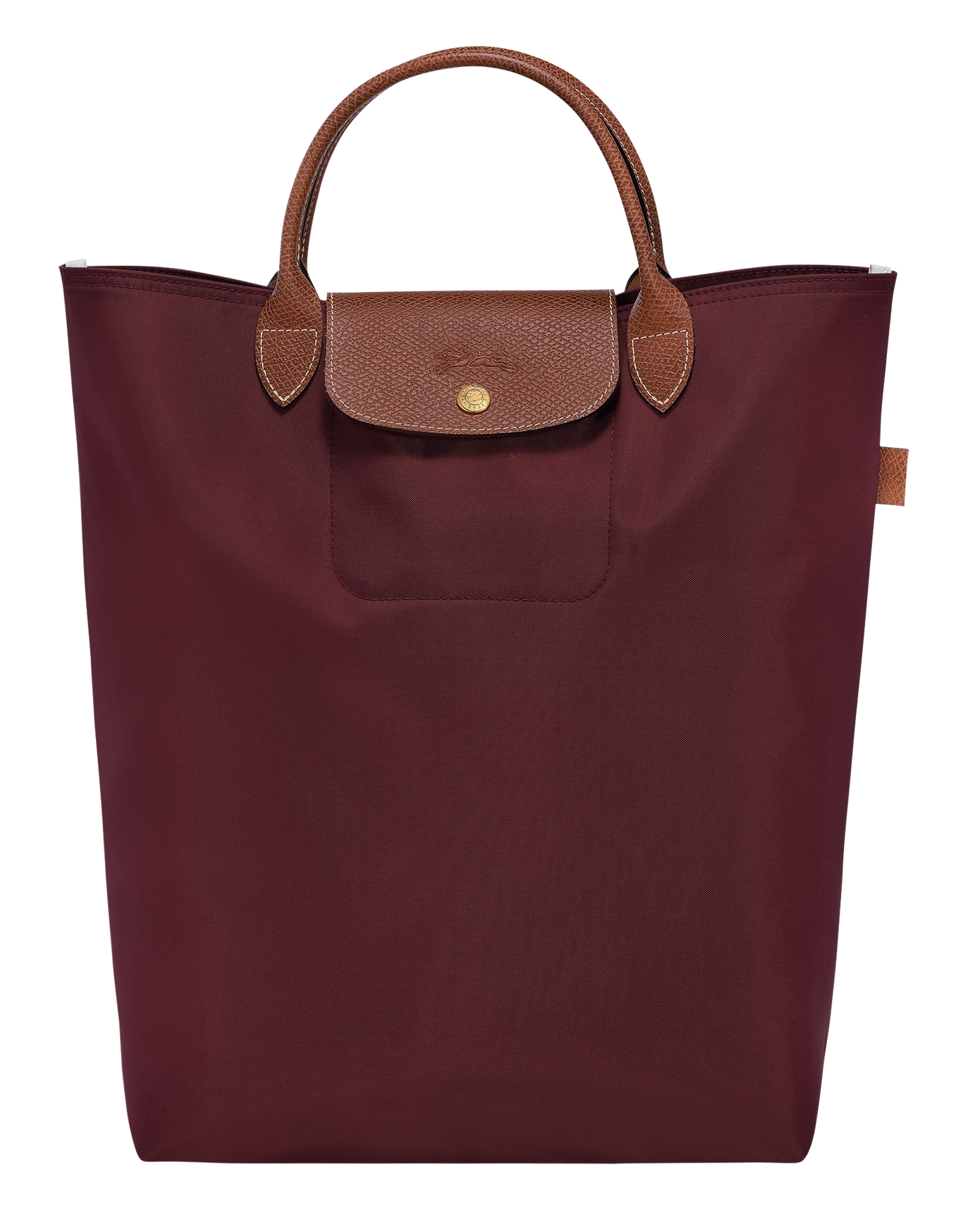 Longchamp Tote bag le pliage original m burgundy NK