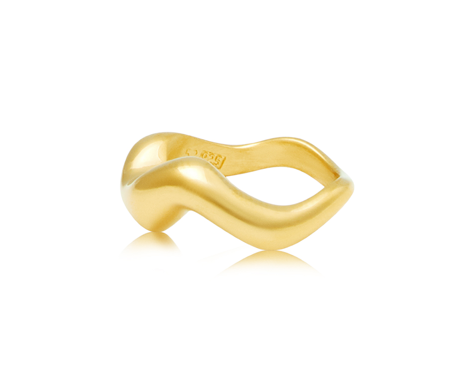 Louis Abel - Ring aurea` polished guld | NK