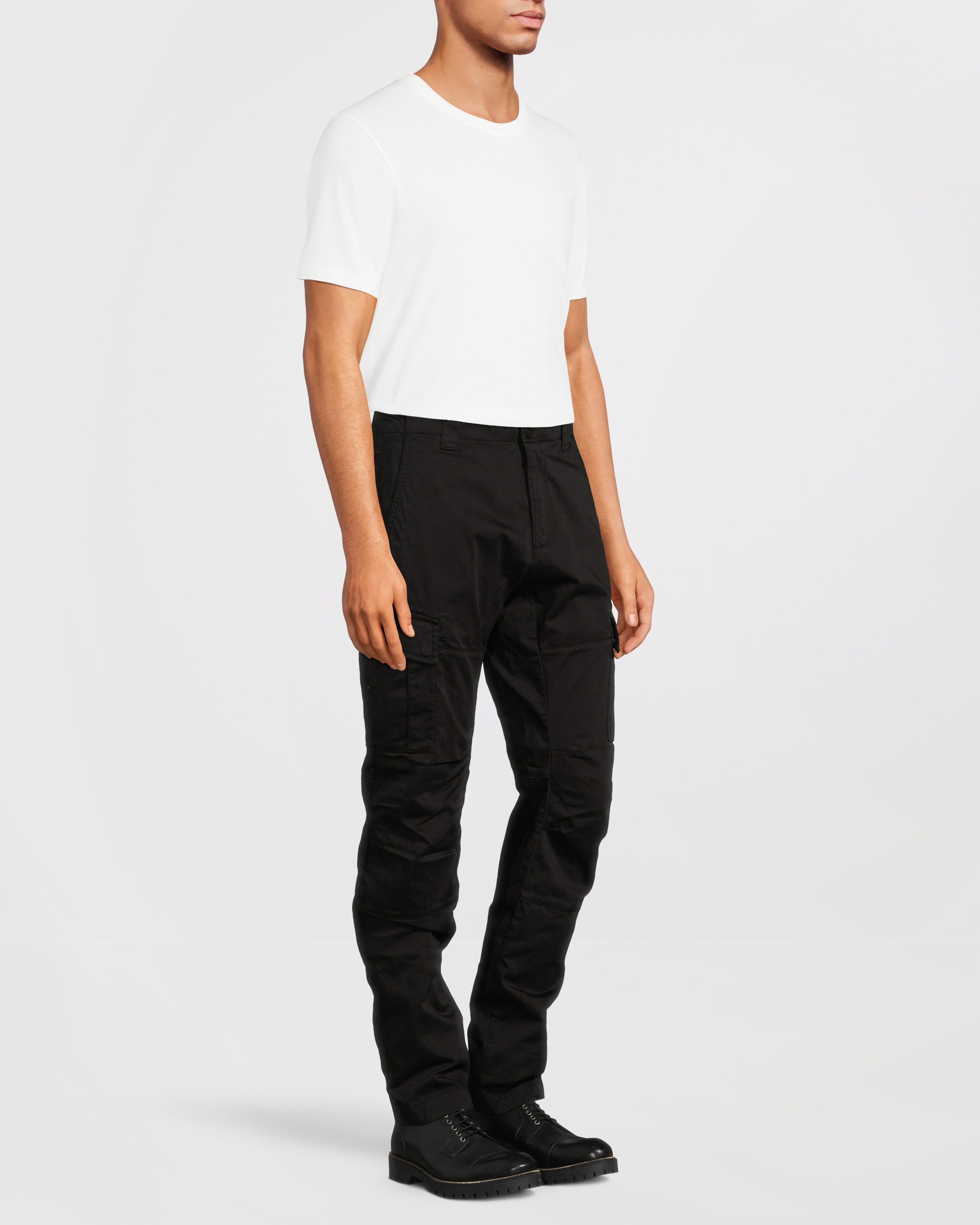 Men's Black Cargo Sweatpants – S&P Brands