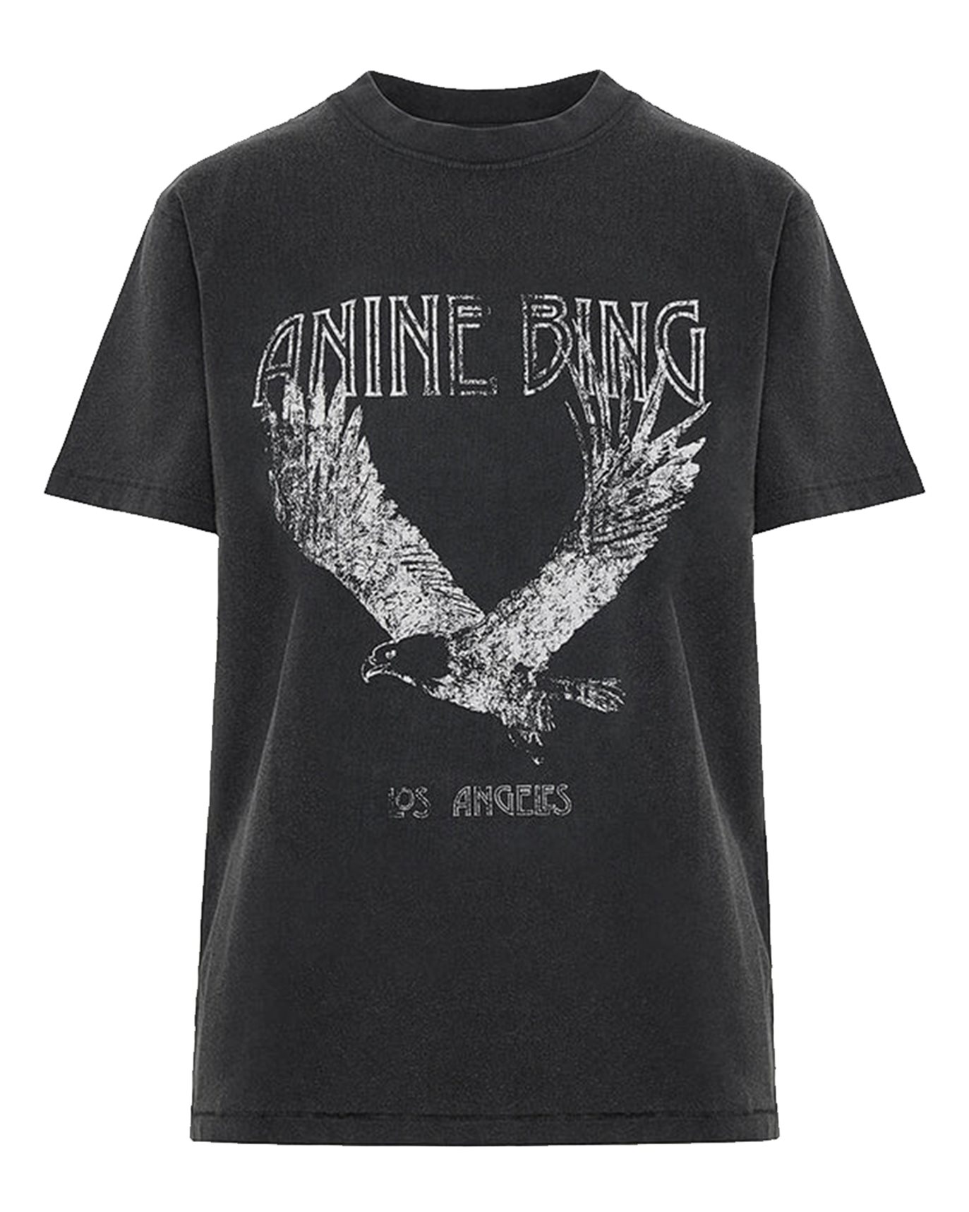Anine Bing - T-shirt lili tee eagle svart | NK