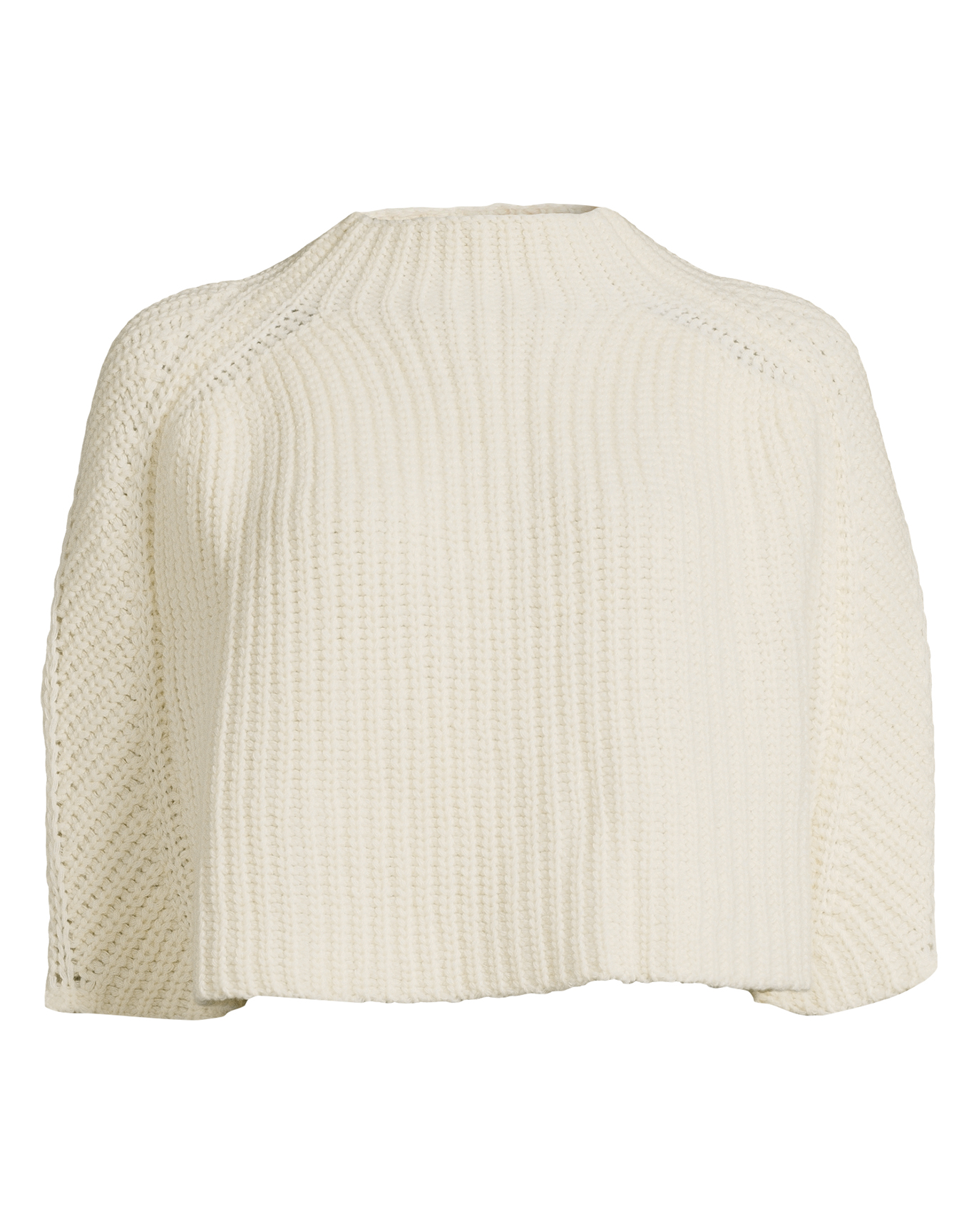 Teurn Studios - Poncho Knitted Ecru | NK