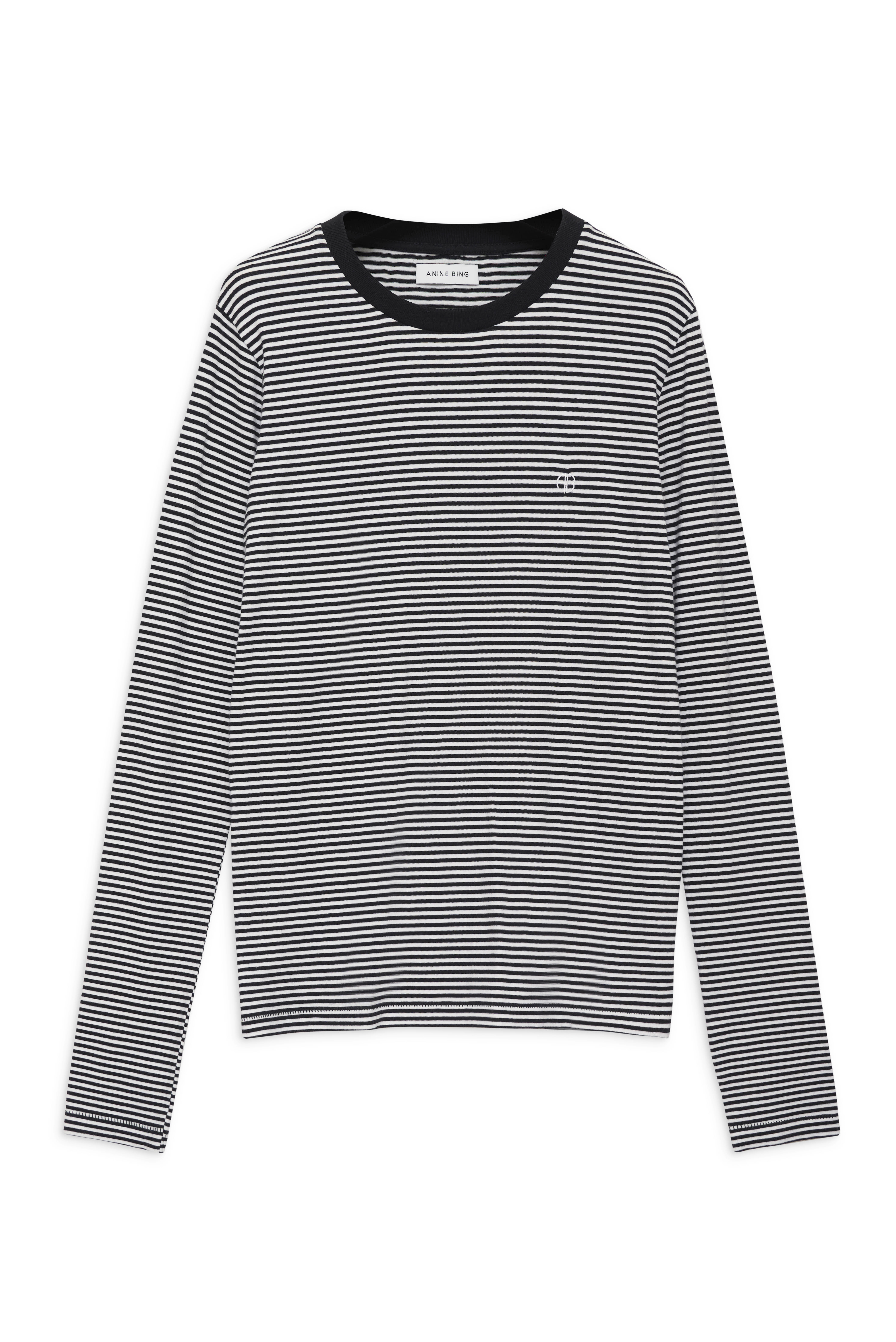 Anine Bing Tr ja rylan black and white stripe NK